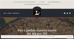 Desktop Screenshot of oropelrestaurante.com